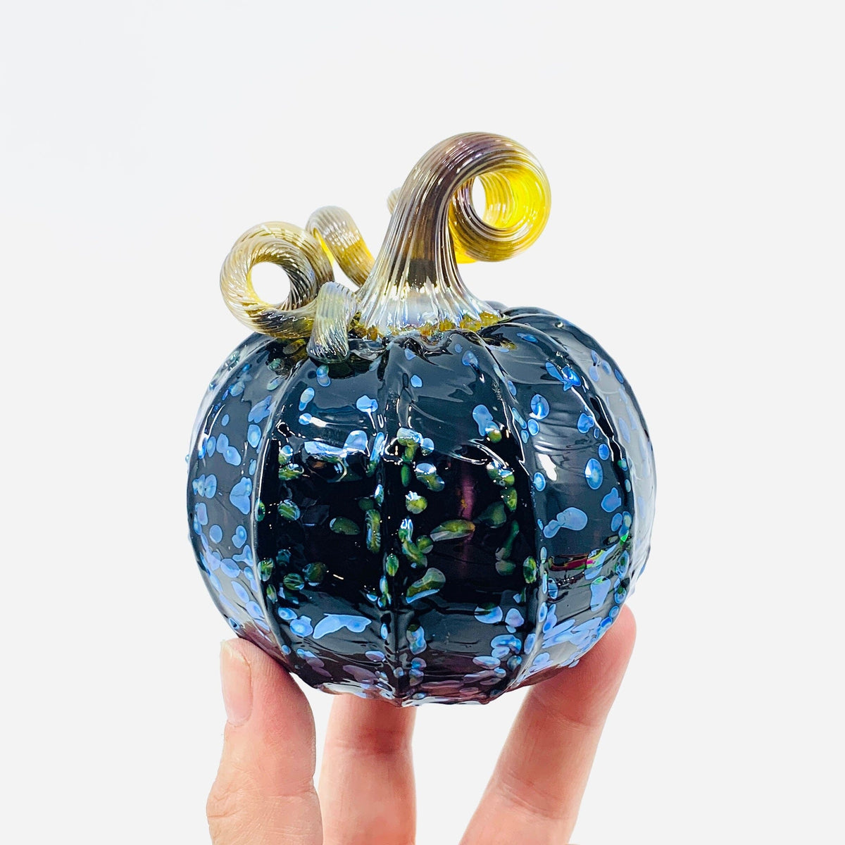 Daily Pumpkin 3472 Mini Gabby Luke Adams Glass Blowing Studio 