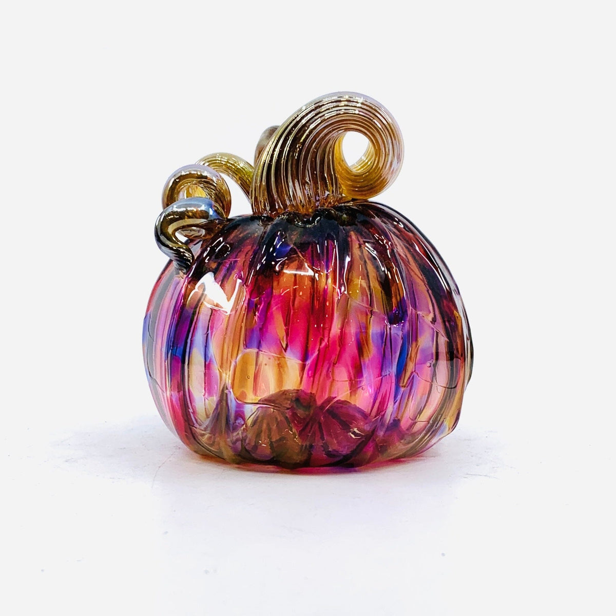 Daily Pumpkin 1565 Oops Mini Gabby Luke Adams Glass Blowing Studio 