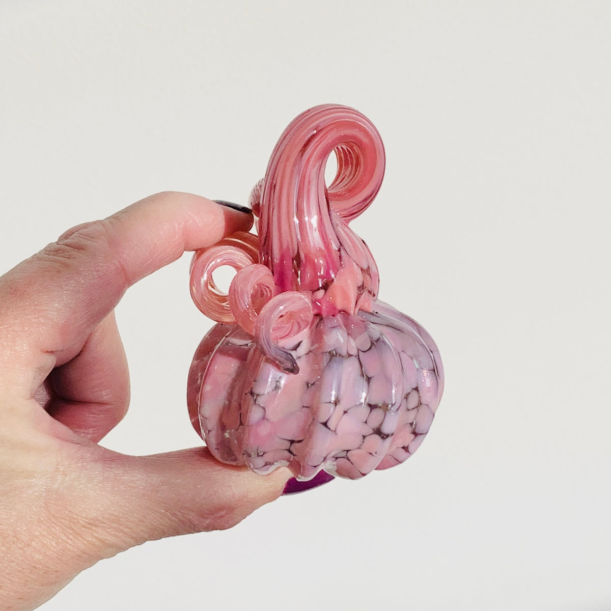 Daily Pumpkin 847 “Breast Cancer Awareness” Mini Paperweight