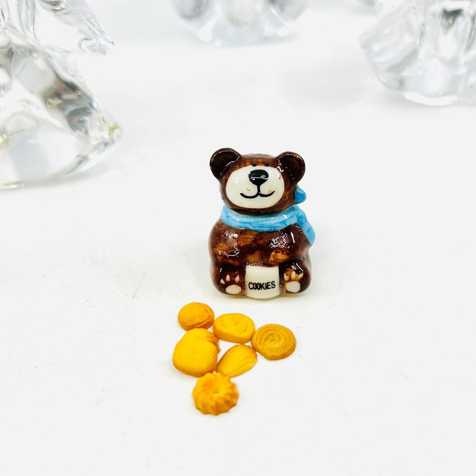 Tiniest Teddy Bear Cookie Jar Miniature - 