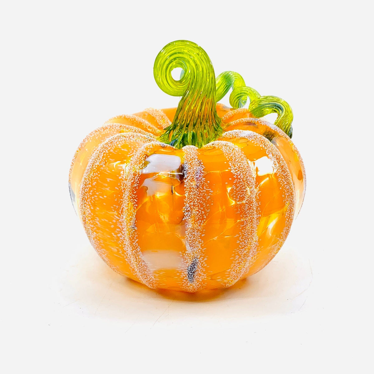 Daily Pumpkin 3813 Fall Squat Gabby Luke Adams Glass Blowing Studio 