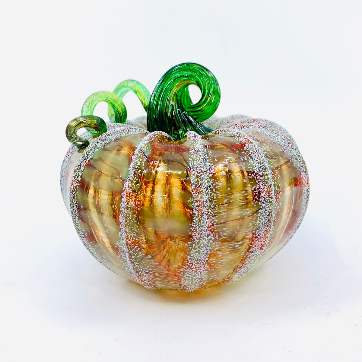 Daily Pumpkin 805 Holiday Squat Gabby Luke Adams Glass Blowing Studio 