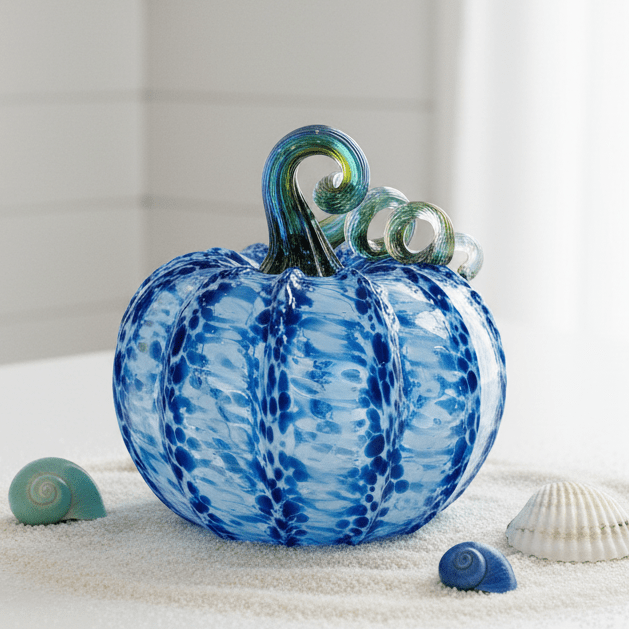 Daily Pumpkin 1300 Squat Gabby Luke Adams Glass Blowing Studio 