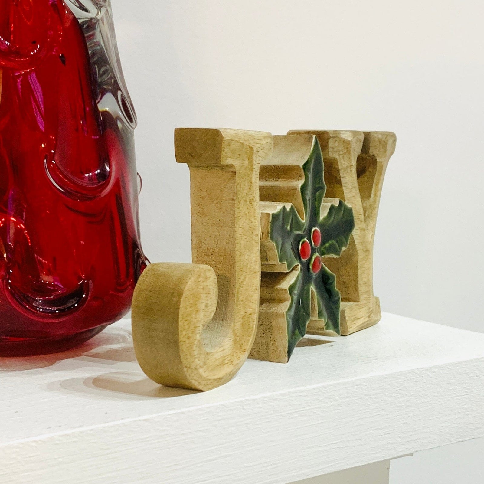 Enamel Wooden Joy Décor Oak Street 