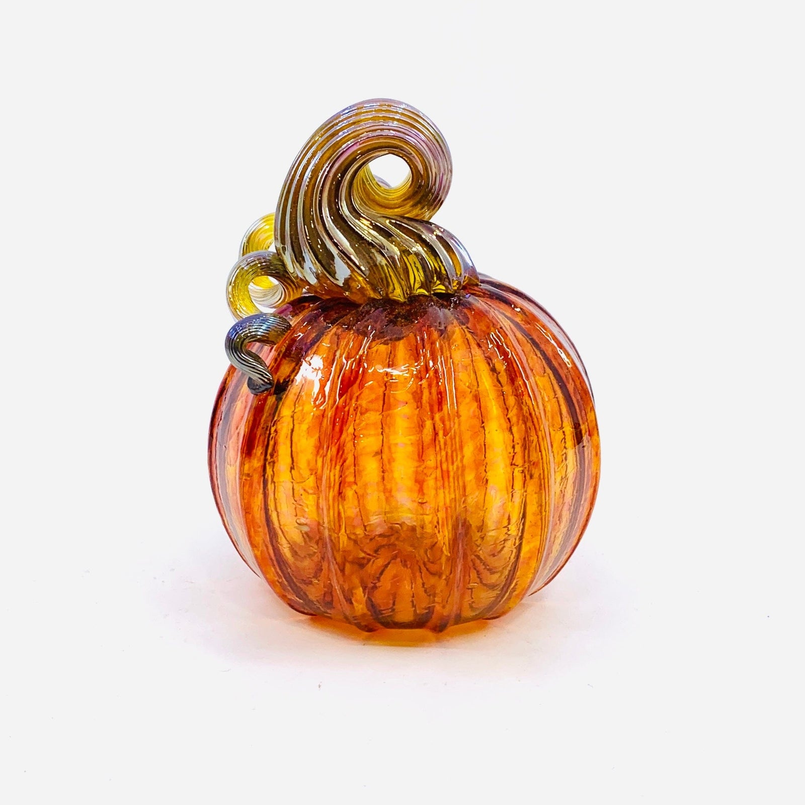 Daily Pumpkin 2170 Oops Mini Gabby Luke Adams Glass Blowing Studio 