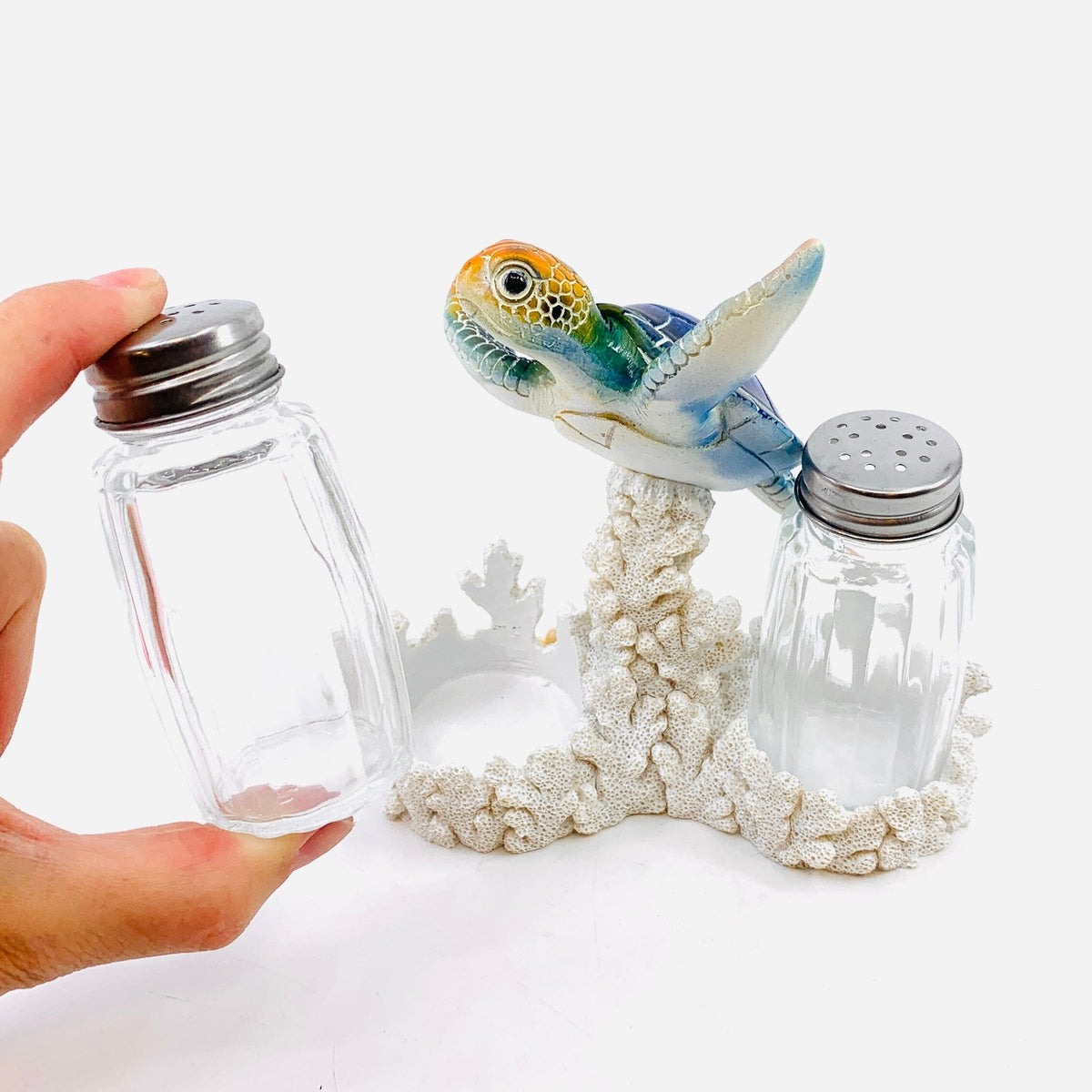 Coral Reef Salt and Pepper Shaker Chesapeake Bay 