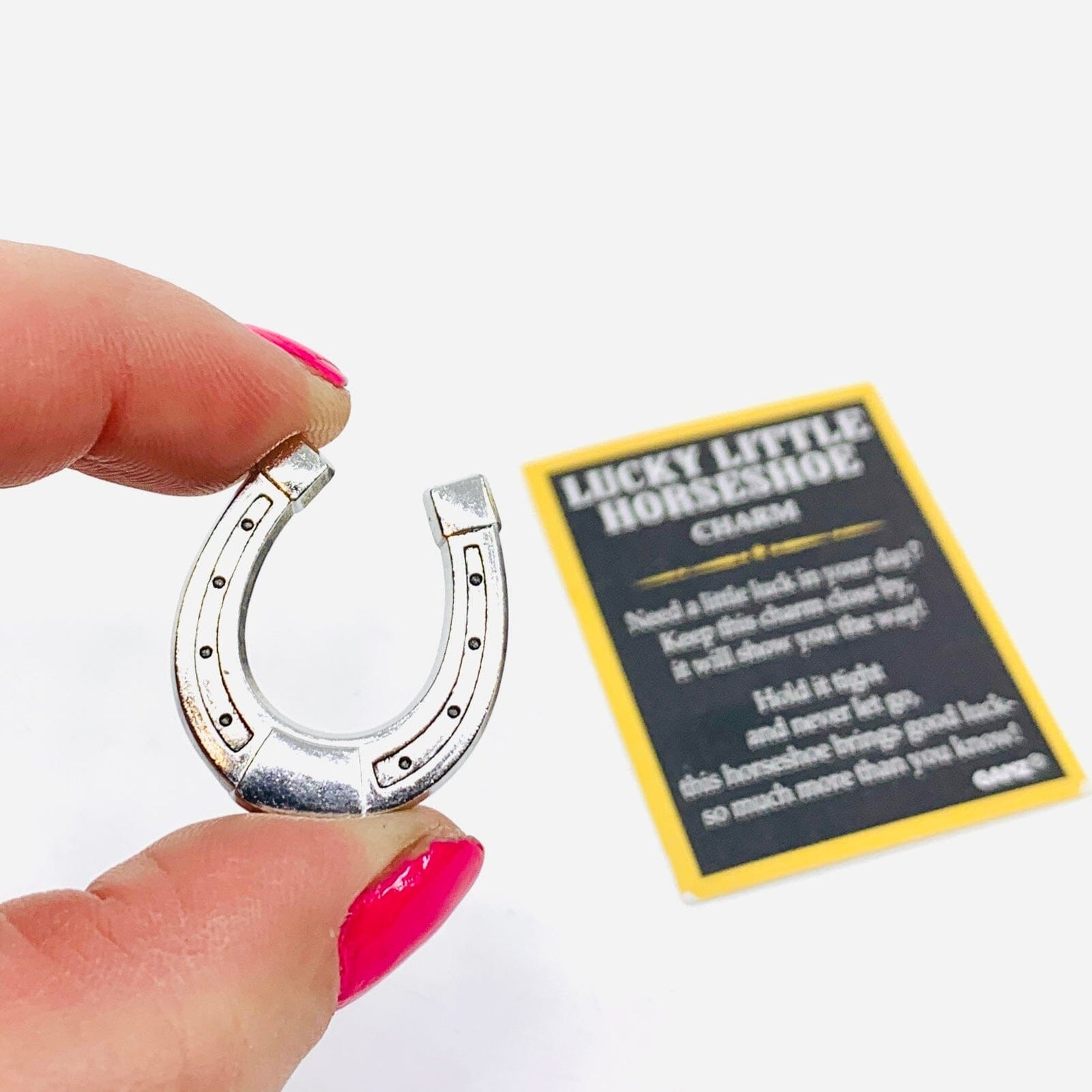 The Lucky Little Horseshoe Charm - PT-13 Miniature GANZ 