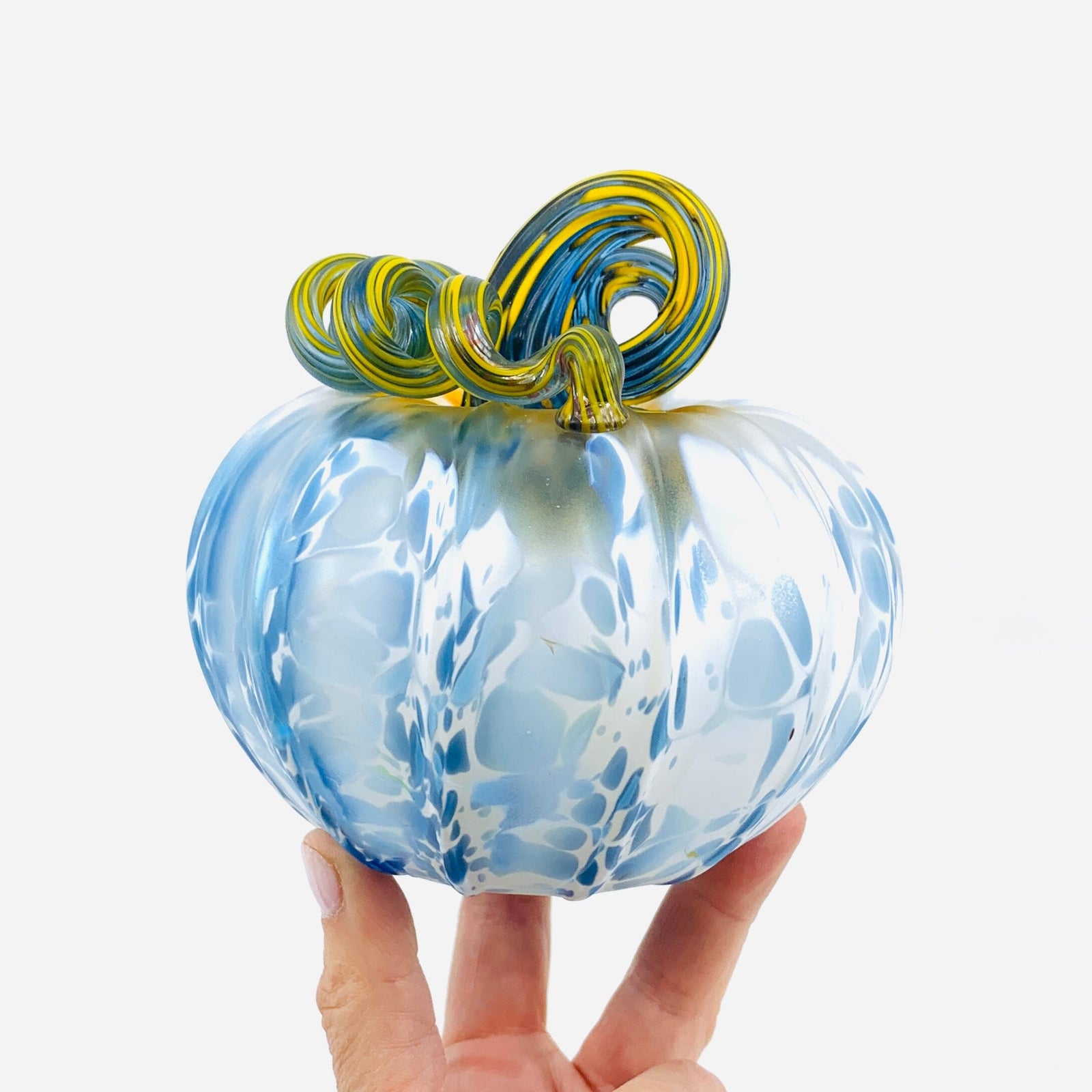 Daily Pumpkin 518 Coastal Matte Squat Gabby Luke Adams Glass Blowing Studio 