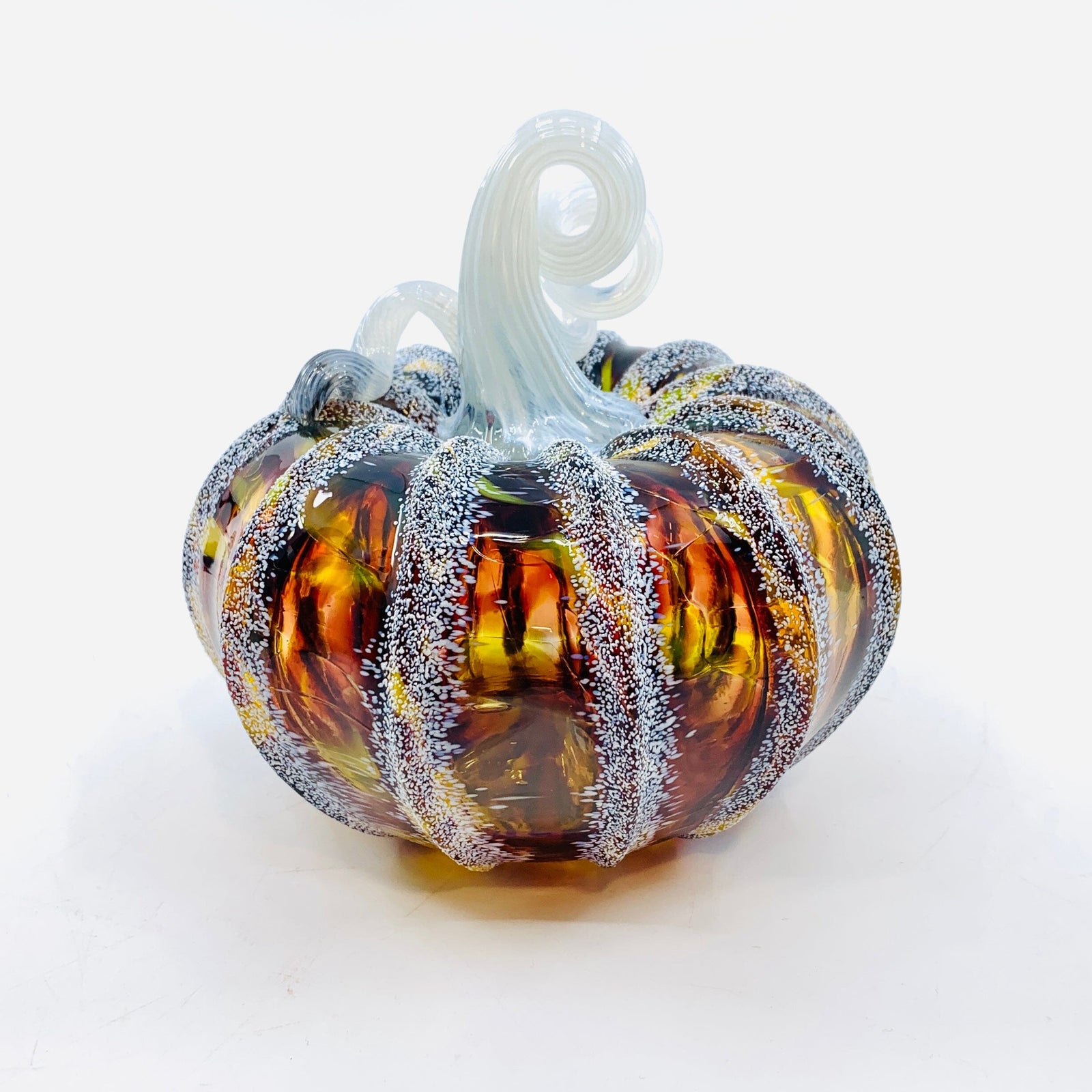 Daily Pumpkin 3590 Fall Squat Gabby Luke Adams Glass Blowing Studio 