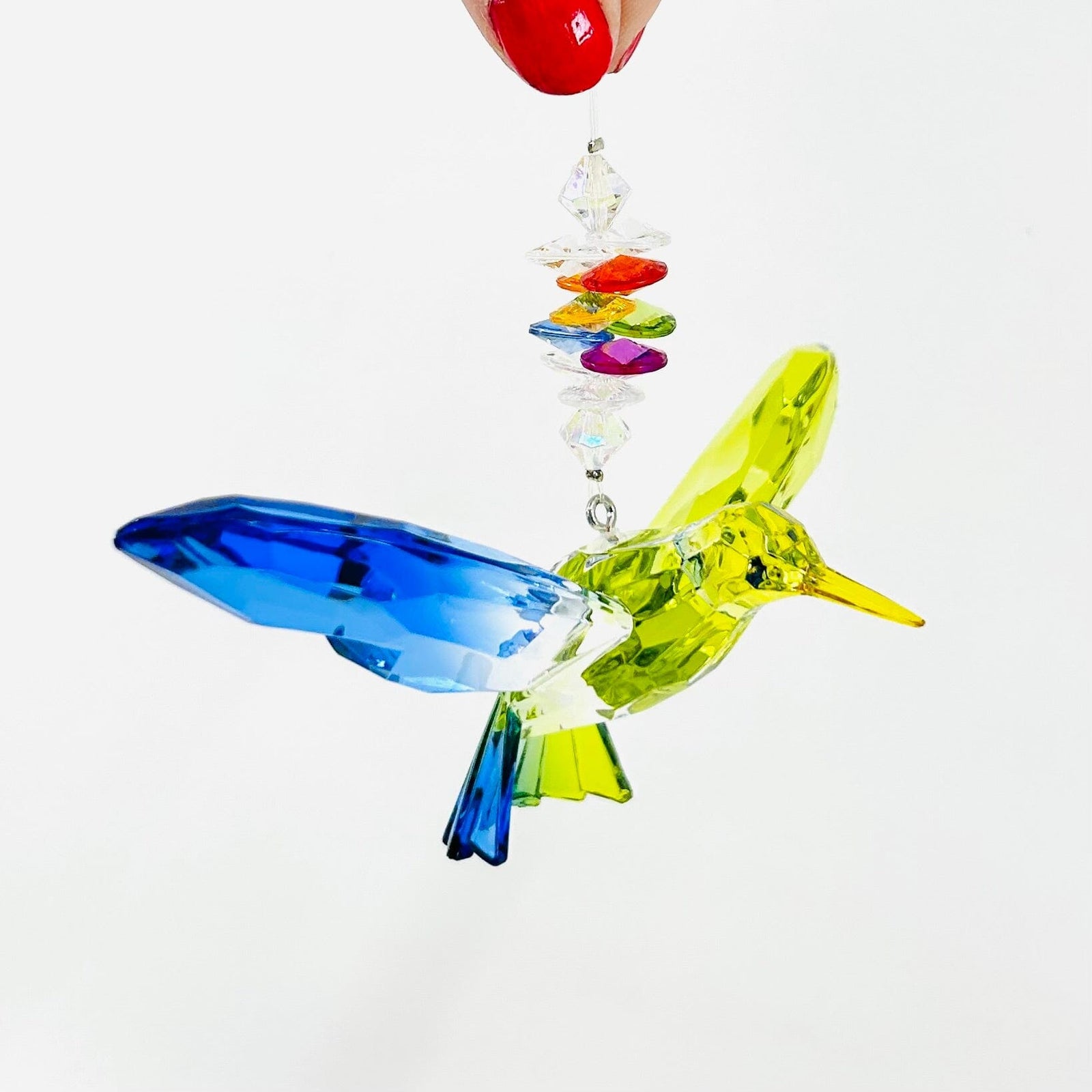 Hummingbird Crystal Ornament, 1 Ornament GANZ 