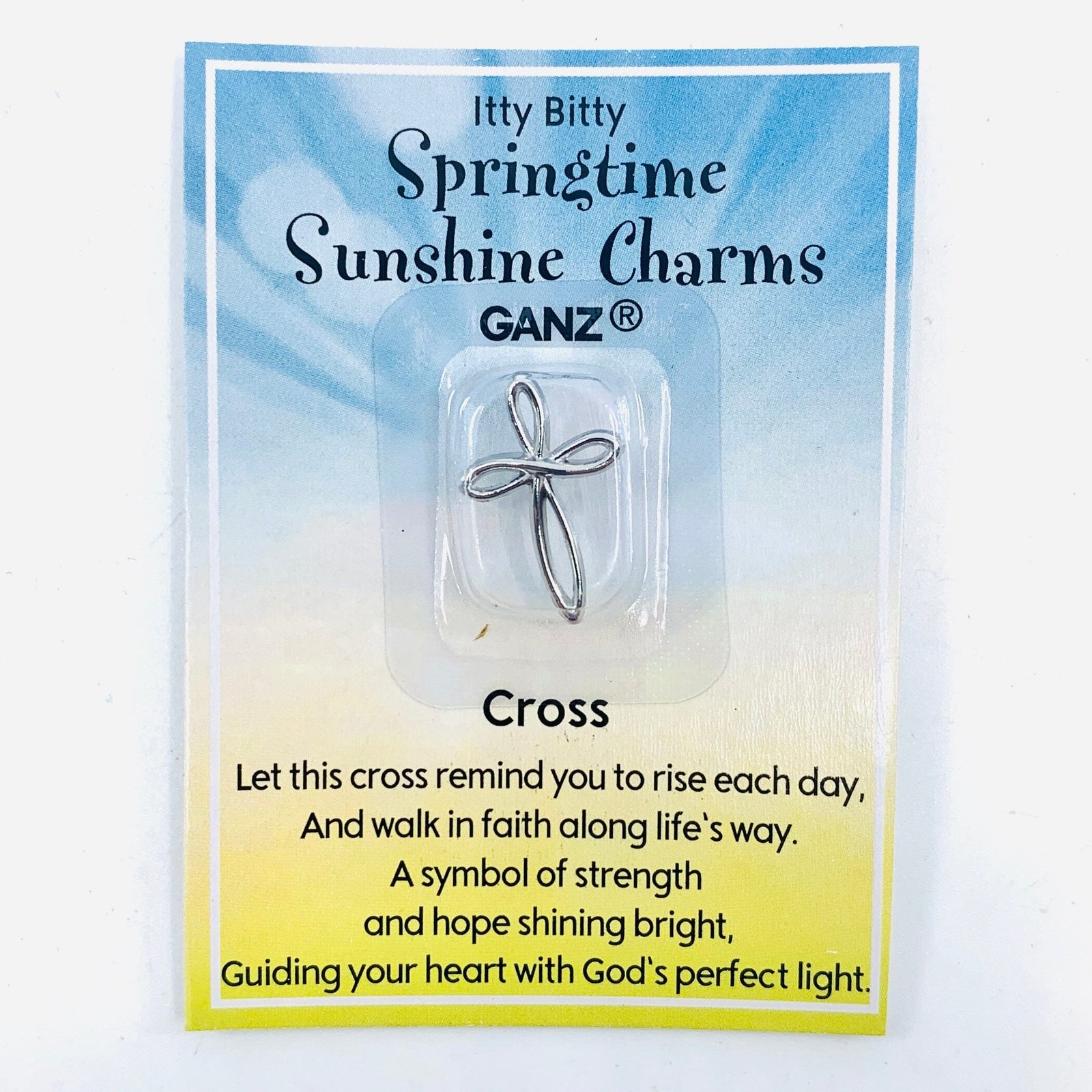 Itty Bitty Springtime Sunshine Charms, Cross GANZ 