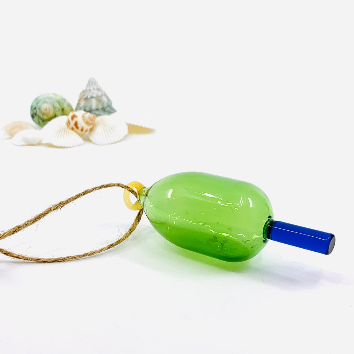 Green Buoy Ornament Decor Beachcombers 