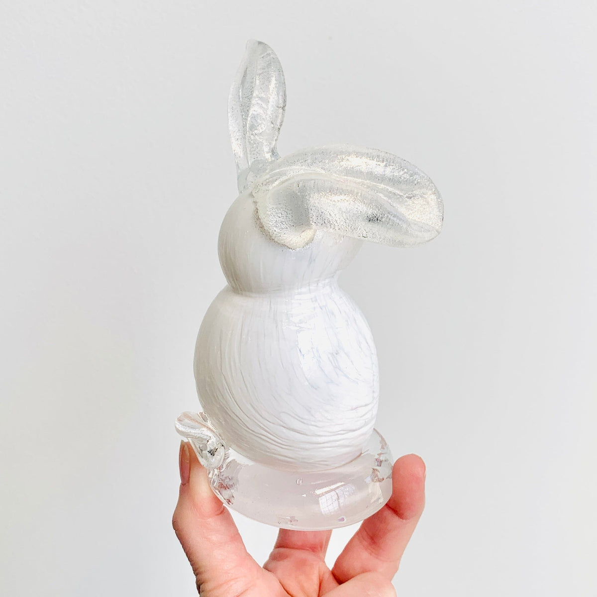 Daily Bunny 286 - Shimmer Gabby Luke Adams Glass Blowing Studio 