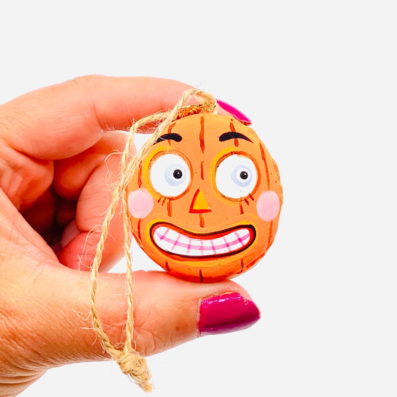 Fun Halloween Macaron Ornaments, Orange One Hundred 80 Degrees 