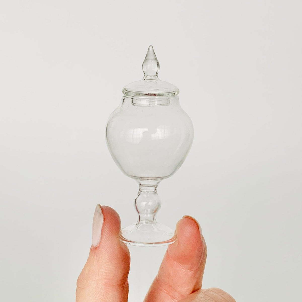 Tiniest Glass Apothecary Jar Miniature Alex 