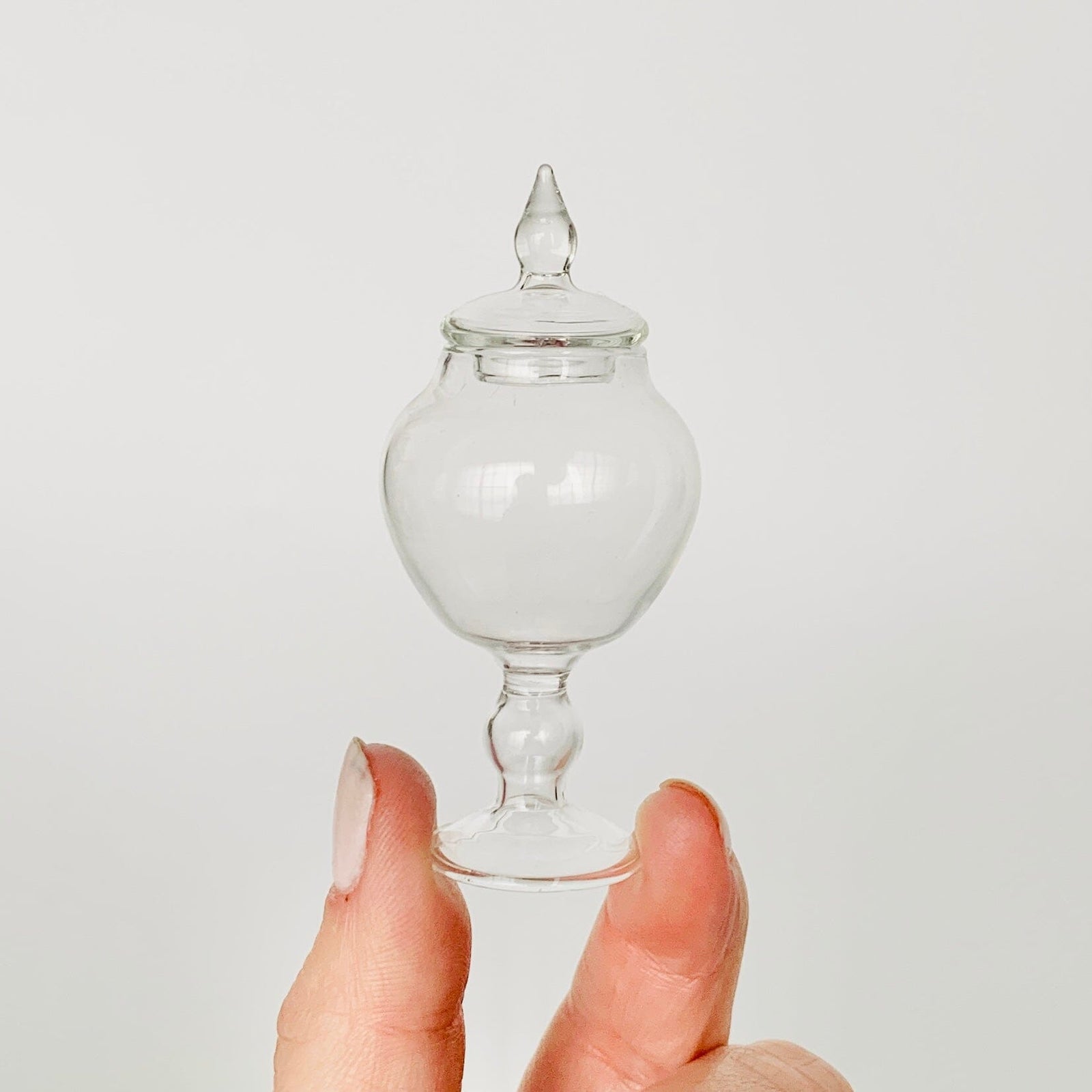 Tiniest Glass Apothecary Jar Miniature Alex 