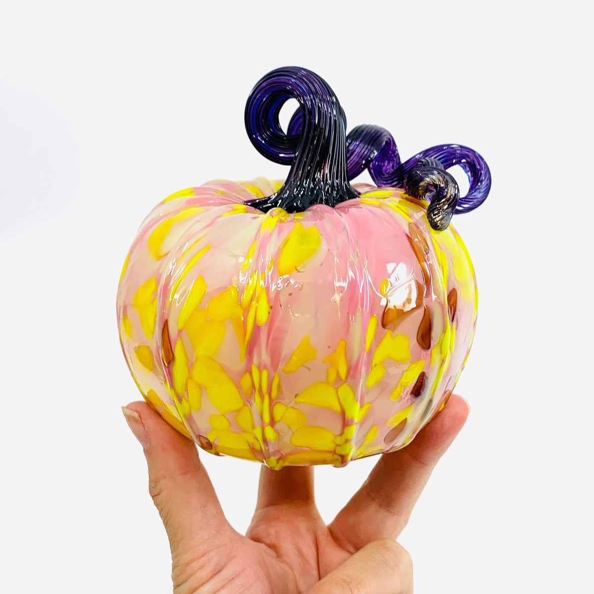 Daily Pumpkin 2821 Squat Gabby Luke Adams Glass Blowing Studio 
