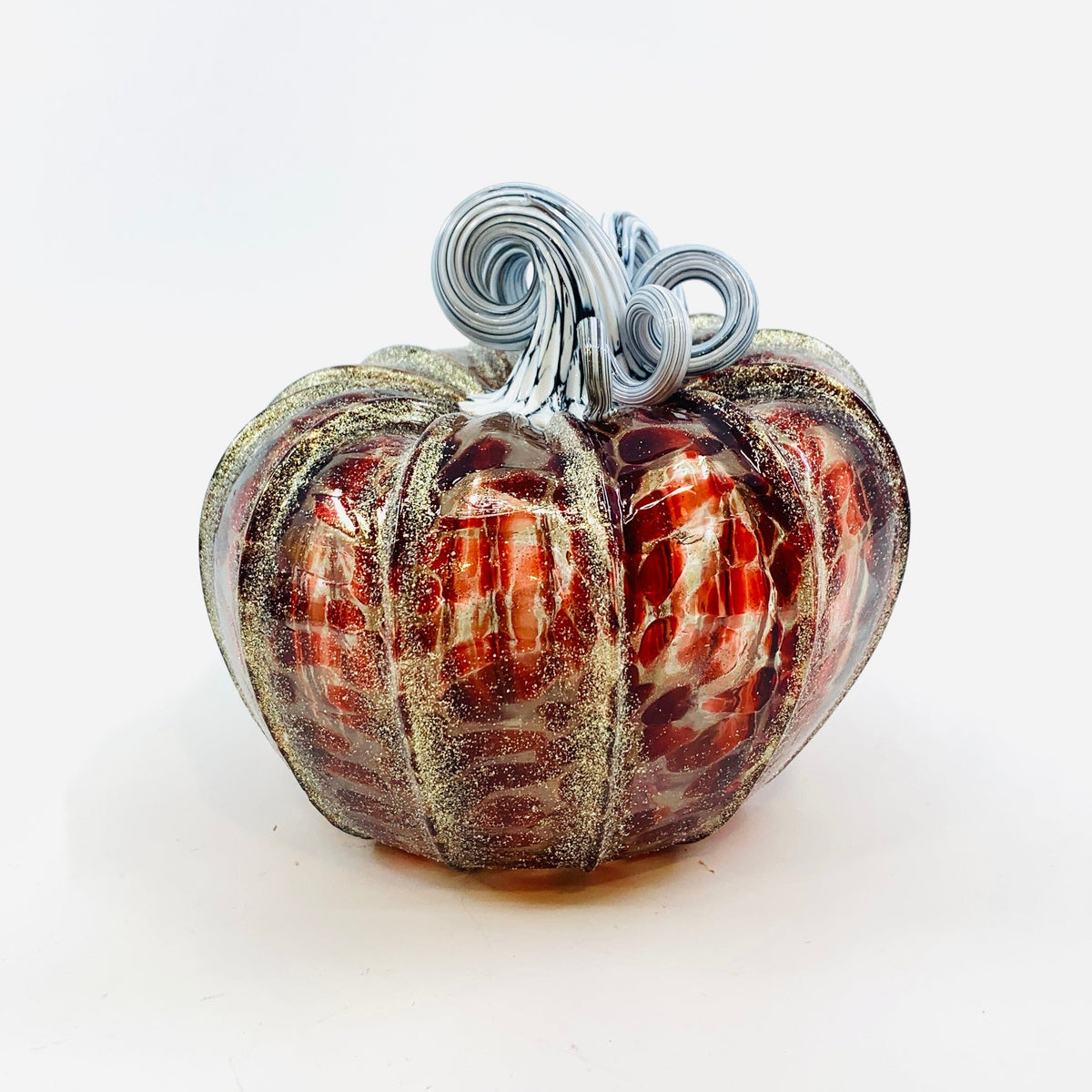 Daily Pumpkin 588 Holiday Squat Gabby Luke Adams Glass Blowing Studio 