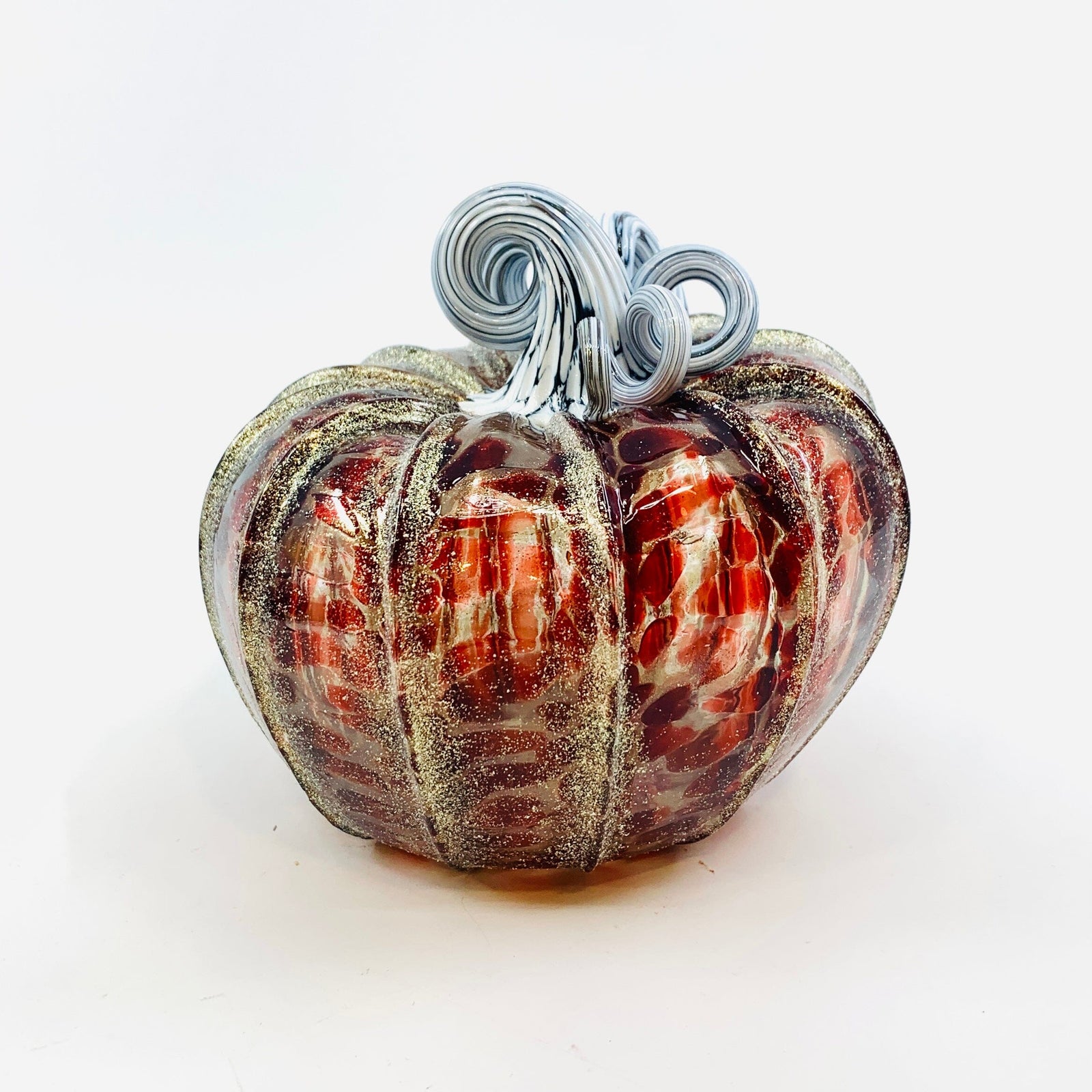 Daily Pumpkin 588 Holiday Squat Gabby Luke Adams Glass Blowing Studio 