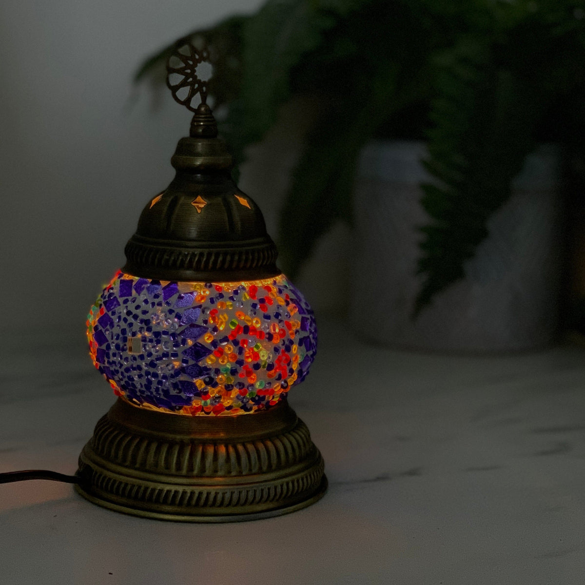 Turkish Mosaic Mini Lamp, 35