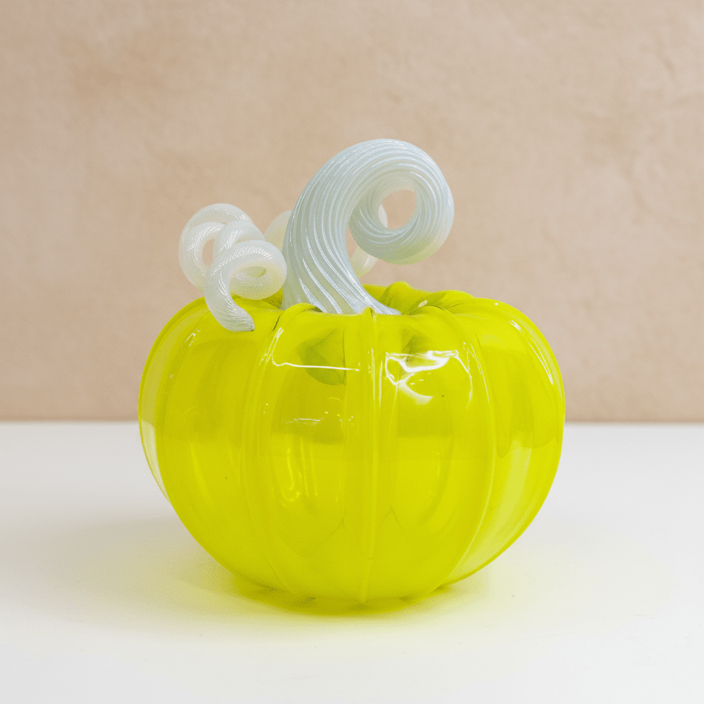 Daily Pumpkin 128 Squat Gabby Luke Adams Glass Blowing Studio 