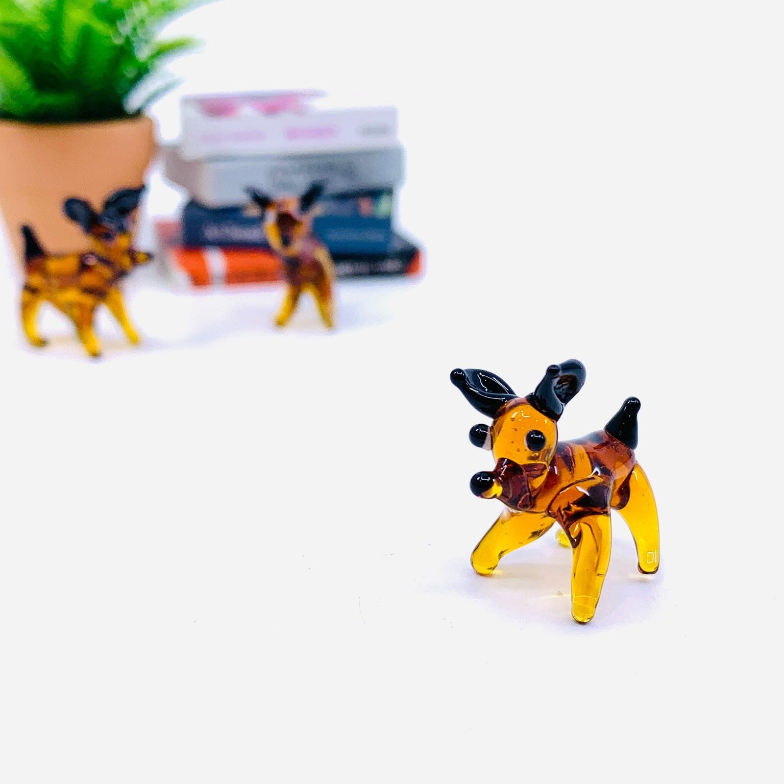 Tiny Glass Puppy 309 Miniature GANZ 