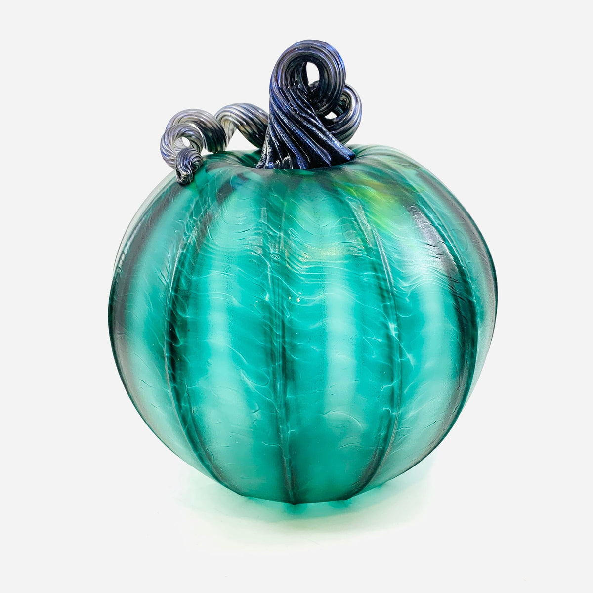 Daily Pumpkin 666 Coastal Matte Large Gabby Luke Adams Glass Blowing Studio 