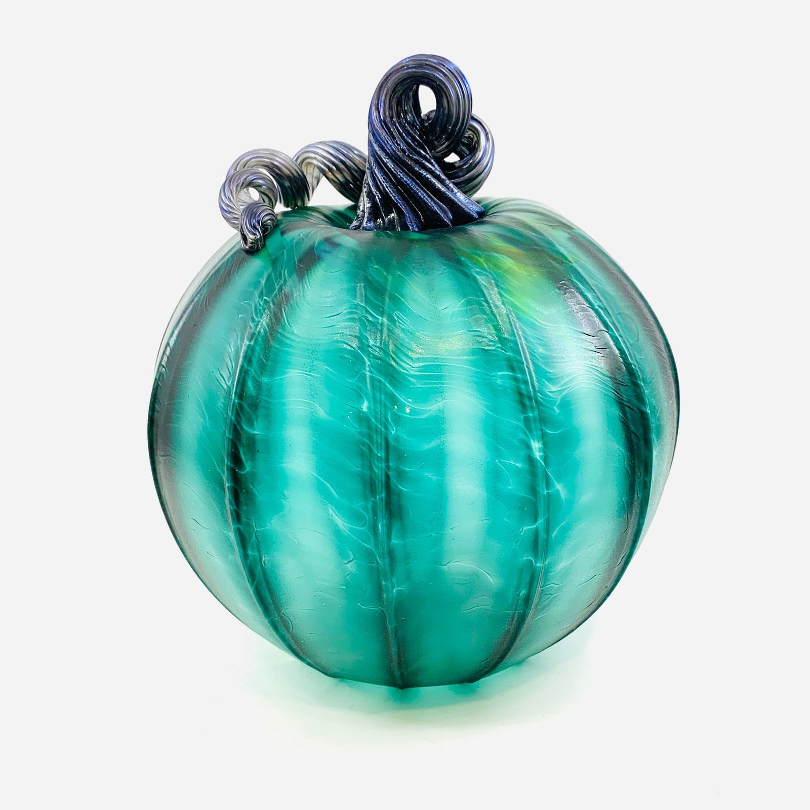 Daily Pumpkin 666 Coastal Matte Large Gabby Luke Adams Glass Blowing Studio 