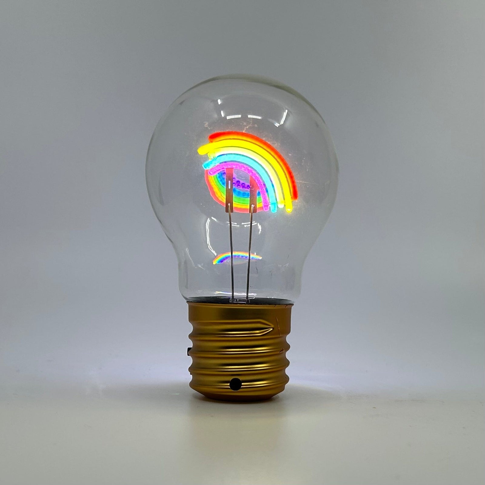 Neon Rainbow Lightbulb 29TONIGHT 