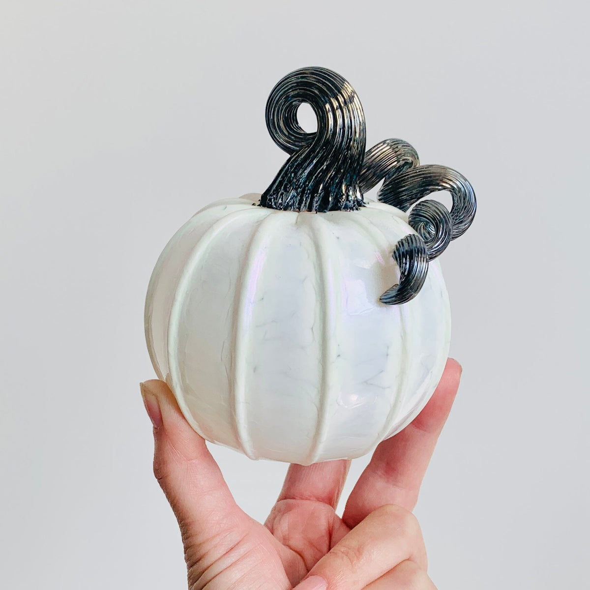 Daily Pumpkin 2466 Jumbo Mini Gabby Luke Adams Glass Blowing Studio 
