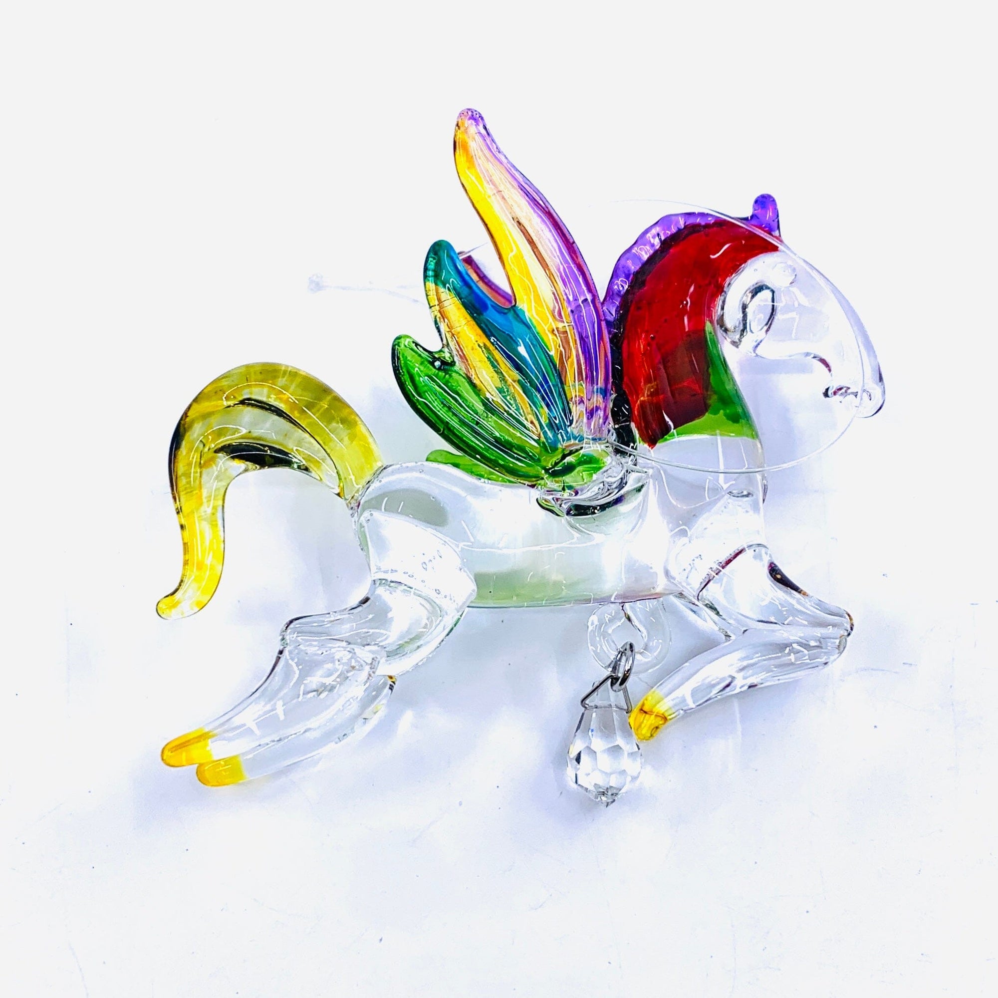 Dazzle Glass Pegasus, Red 14 Alex 