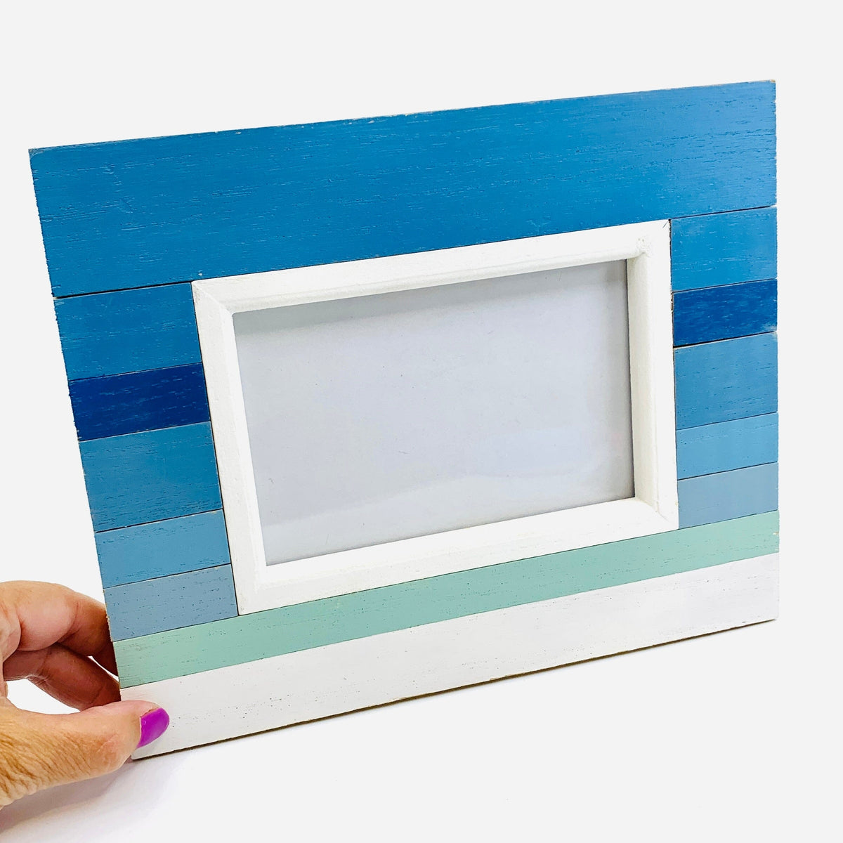 Blue Tone Frame, Small 4X6 Decor Chesapeake Bay 