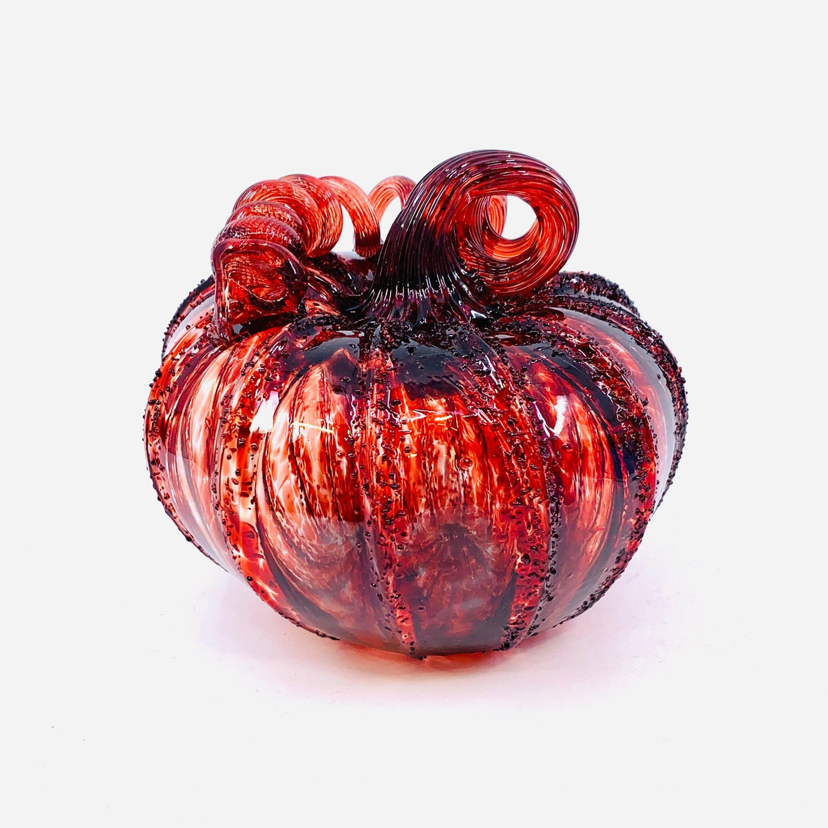 Daily Pumpkin 1496 Holiday Squat Gabby Luke Adams Glass Blowing Studio 