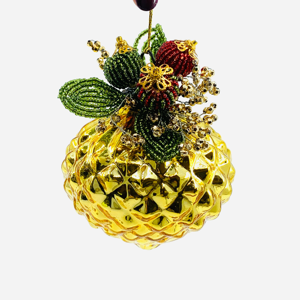 Sunny Jewel Drop Ornament 69, Gold