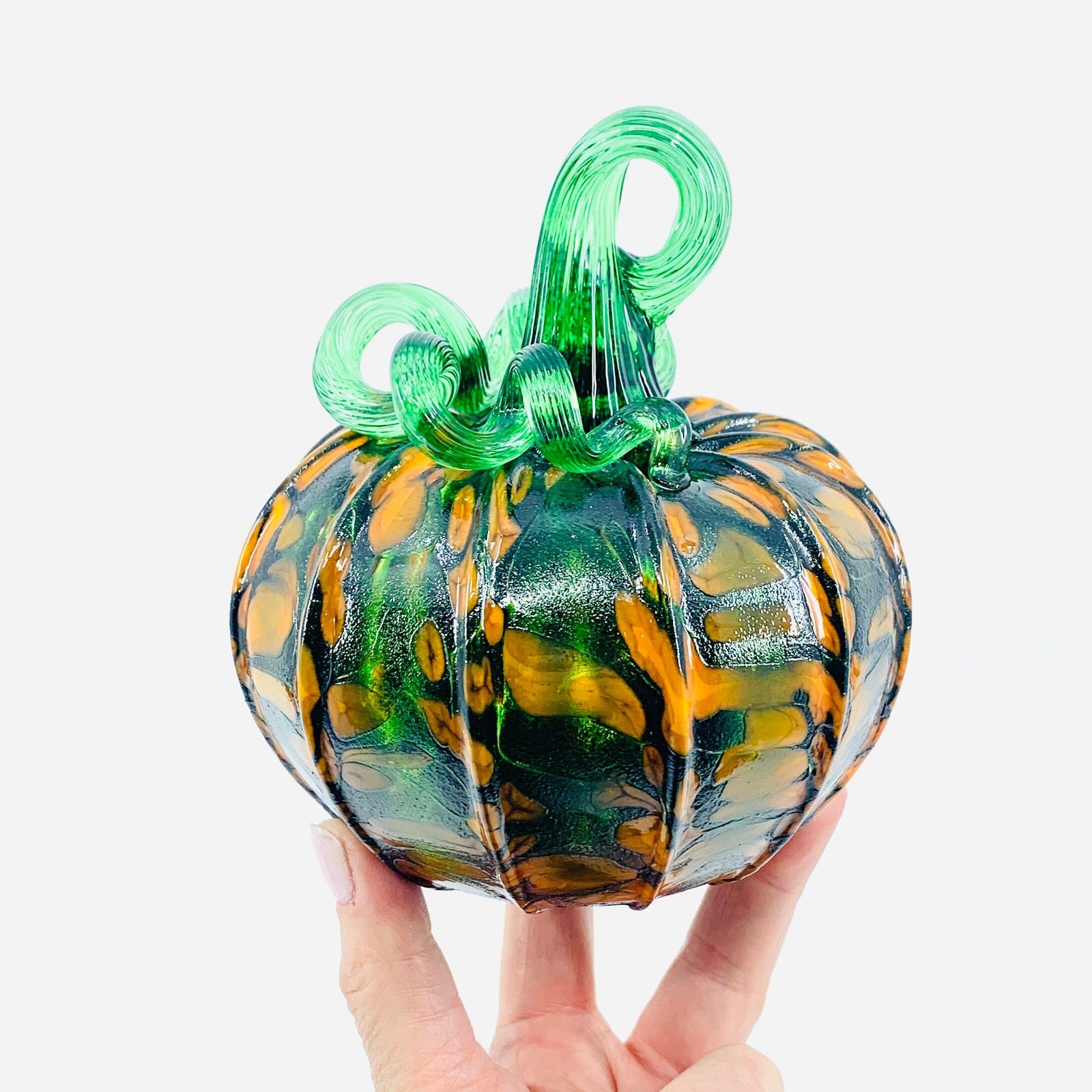 Daily Pumpkin 3761 Squat Gabby Luke Adams Glass Blowing Studio 