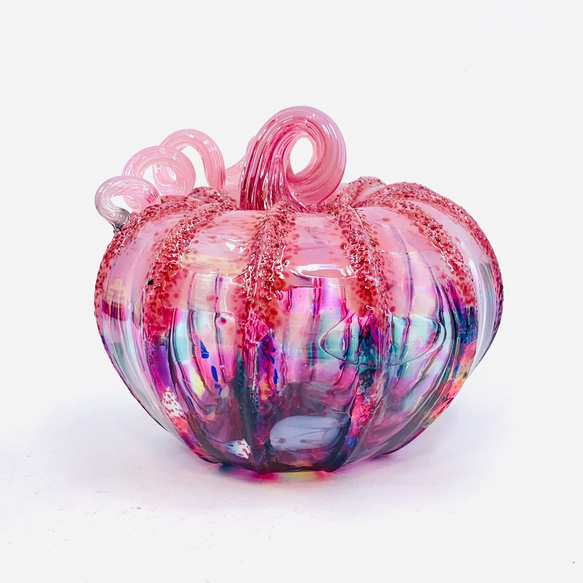 Daily Pumpkin 2856 Sweetheart Squat Gabby Luke Adams Glass Blowing Studio 