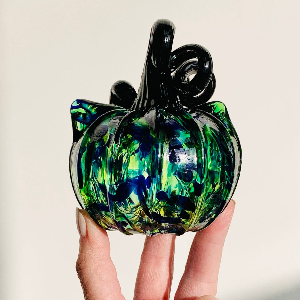 Daily Catkin 1247 Daily Pumpkin Luke Adams Glass Blowing Studio 