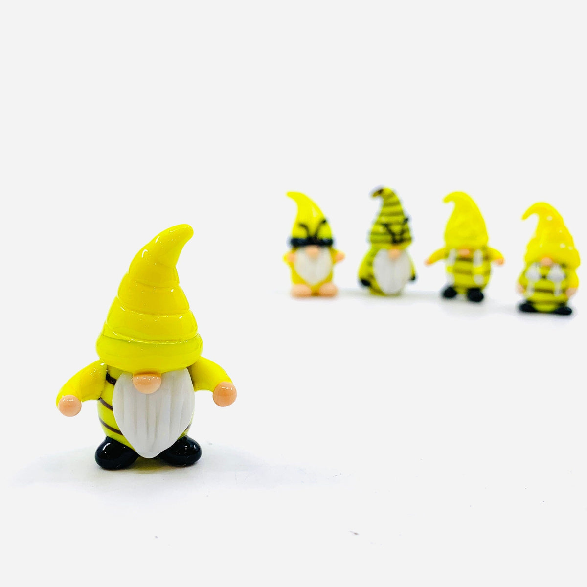 Glass Worker Bee Gnomes Miniature Alex Carpenter 