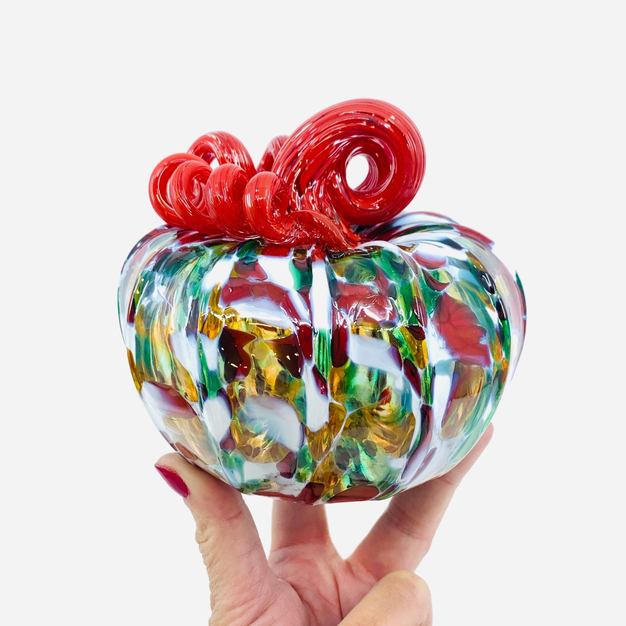 Daily Pumpkin 1905 Holiday Squat Gabby Luke Adams Glass Blowing Studio 