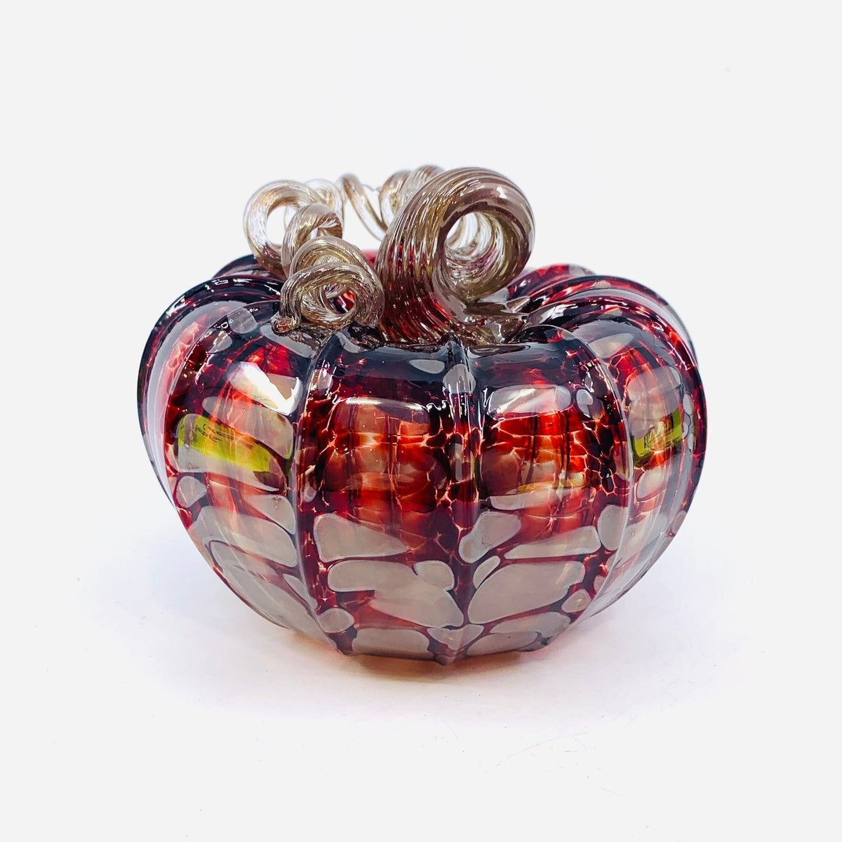 Daily Pumpkin 1424 Holiday Squat Gabby Luke Adams Glass Blowing Studio 