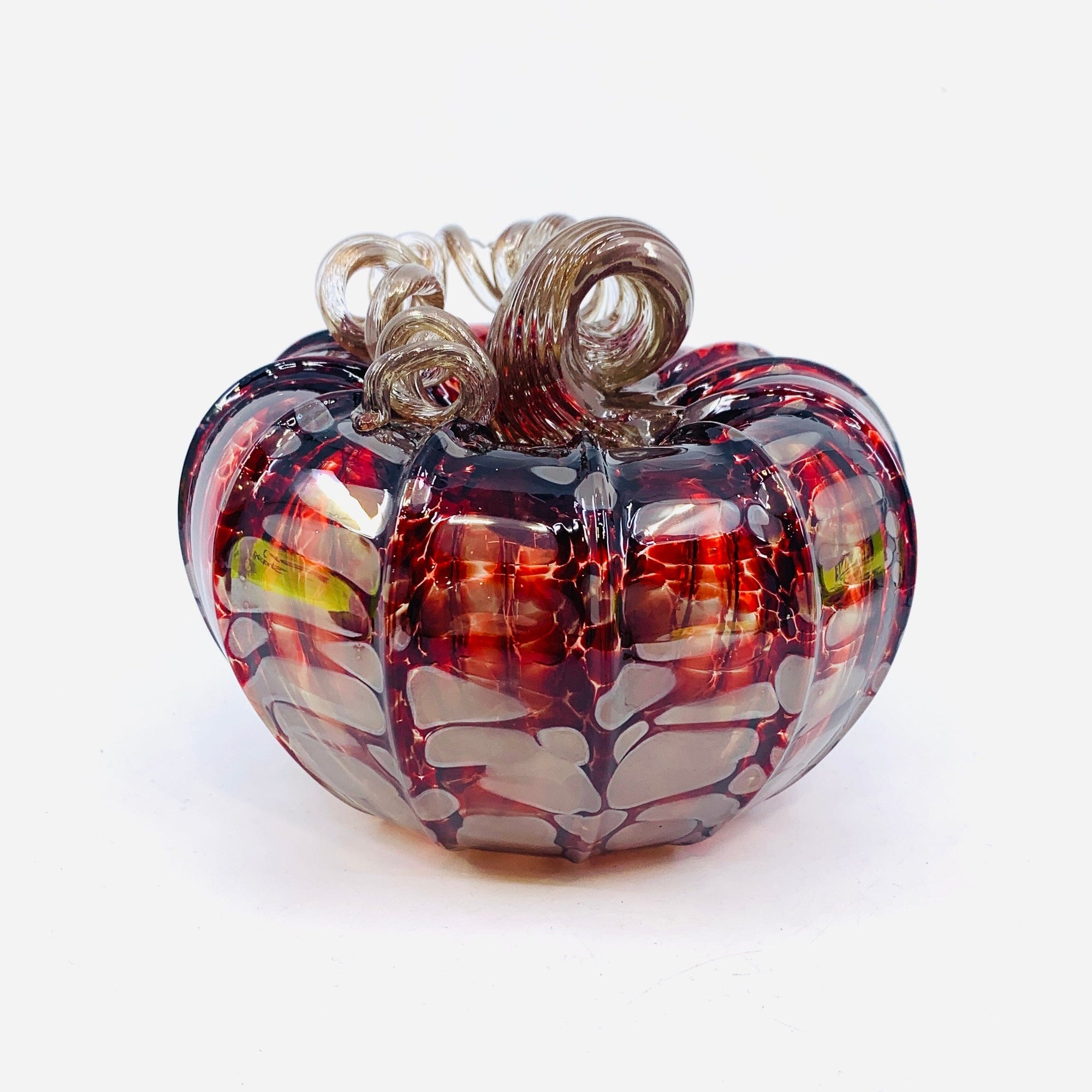 Daily Pumpkin 1424 Holiday Squat Gabby Luke Adams Glass Blowing Studio 