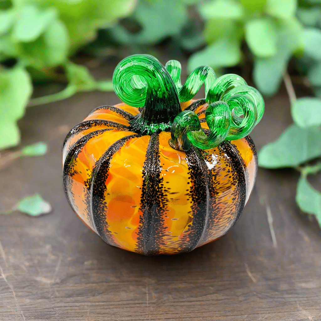 Bewitched Squat Pumpkin Inspo Luke Adams Glass Blowing Studio 