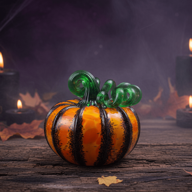 Throwback - Bewitched Squat Pumpkin Inspo Luke Adams Glass Blowing Studio 