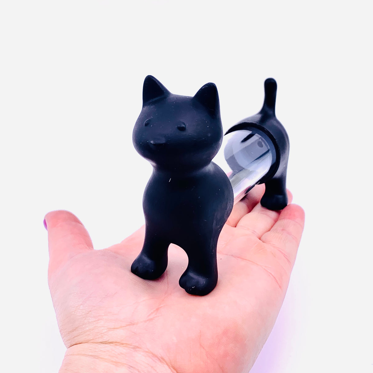 Kitten Salt / Pepper Shaker, Black