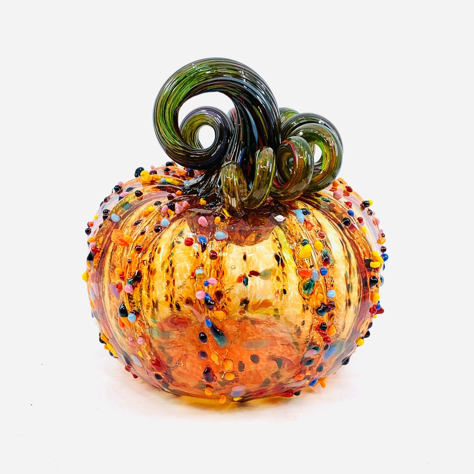 Daily Pumpkin 3818 Squat Gabby Luke Adams Glass Blowing Studio 