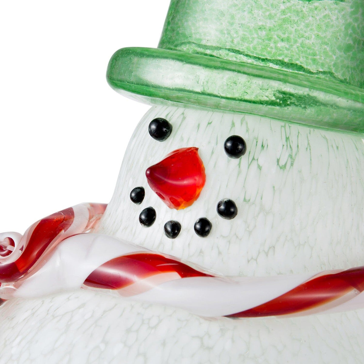 Daily Pumpkin 242 Green Hat Snowman