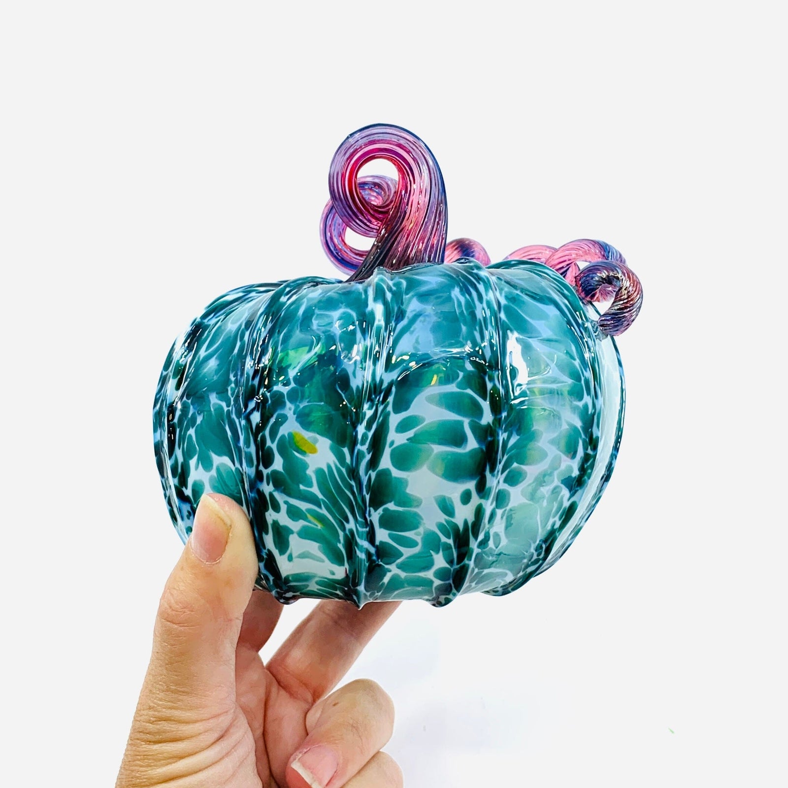Daily Pumpkin 2915 Oops Squat Gabby Luke Adams Glass Blowing Studio 