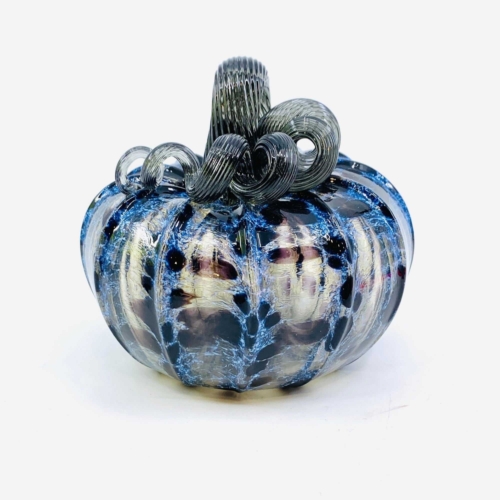 Spooky Moon Squat Pumpkin Inspo Luke Adams Glass Blowing Studio 