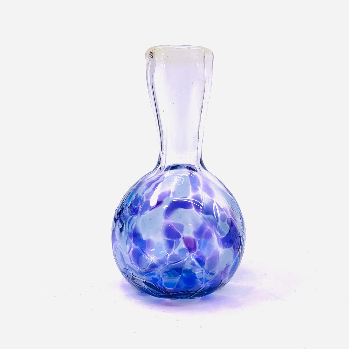 &#39;Mom&#39;s Little Vase&#39;, Artisan Bud Vase 9 Confetti