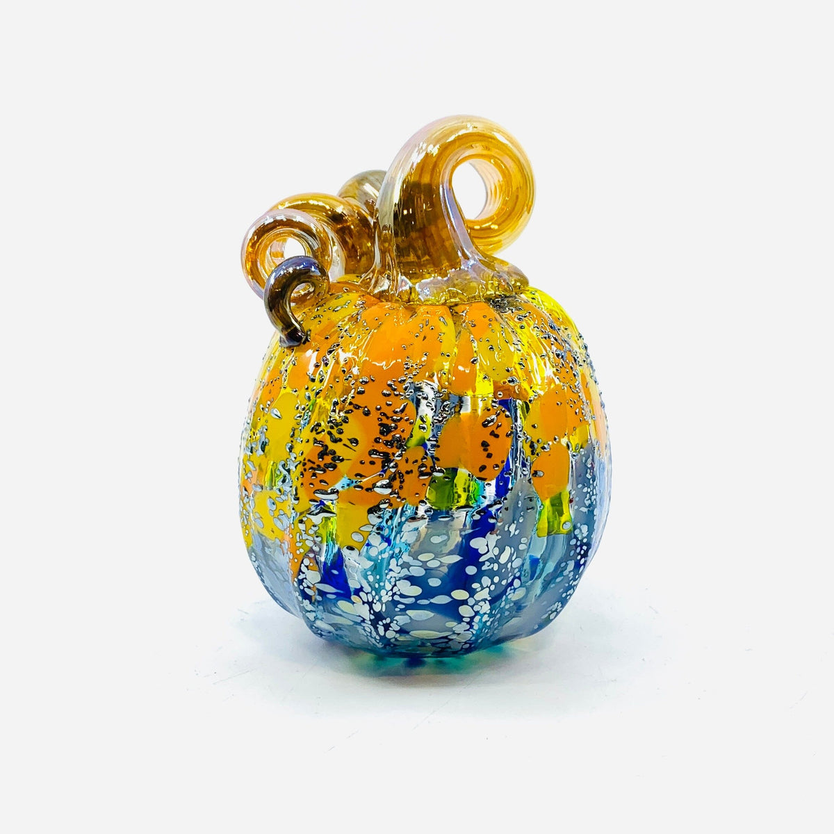 Daily Pumpkin 3431 Oops Mini Gabby Luke Adams Glass Blowing Studio 